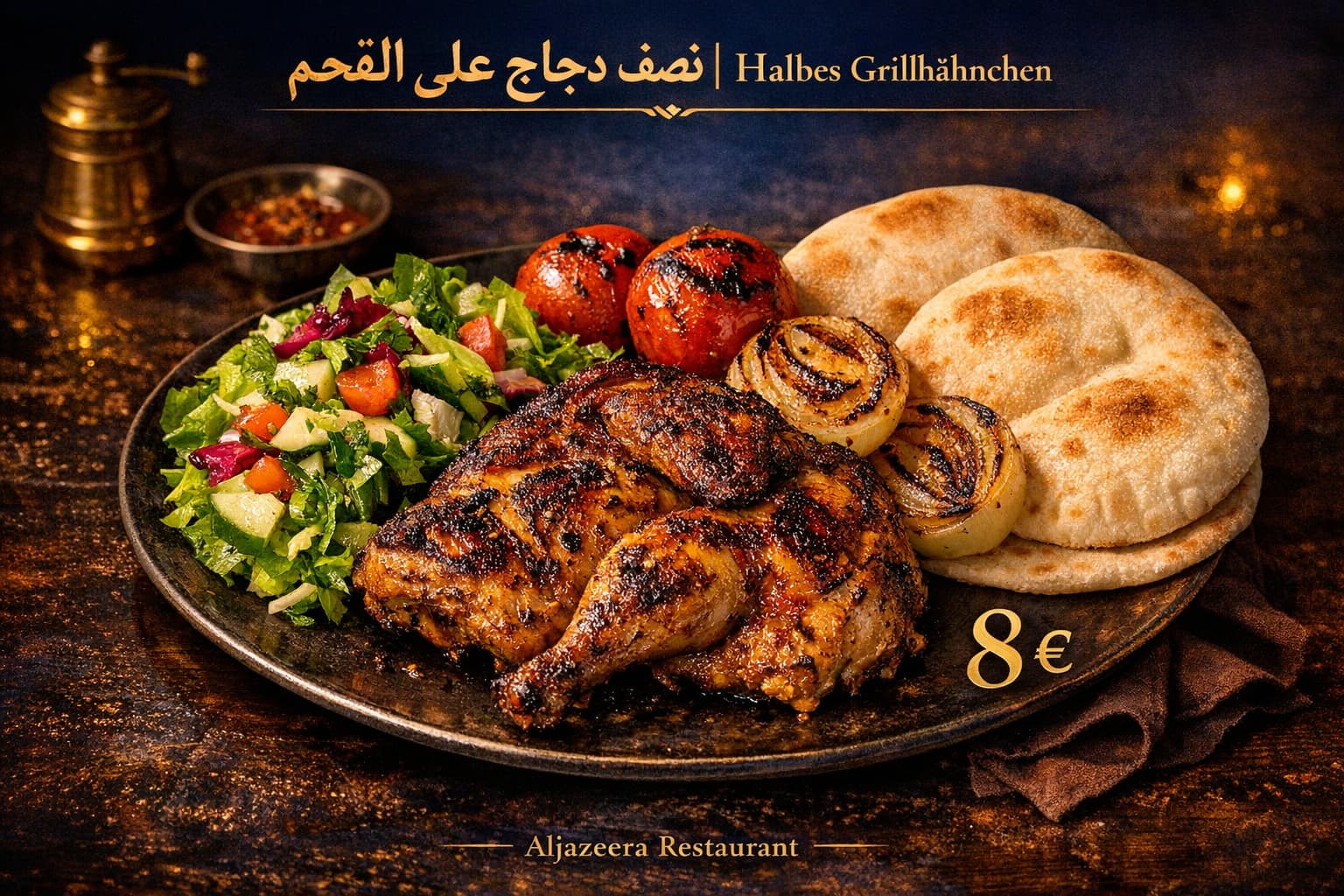 دجاج على الفحم