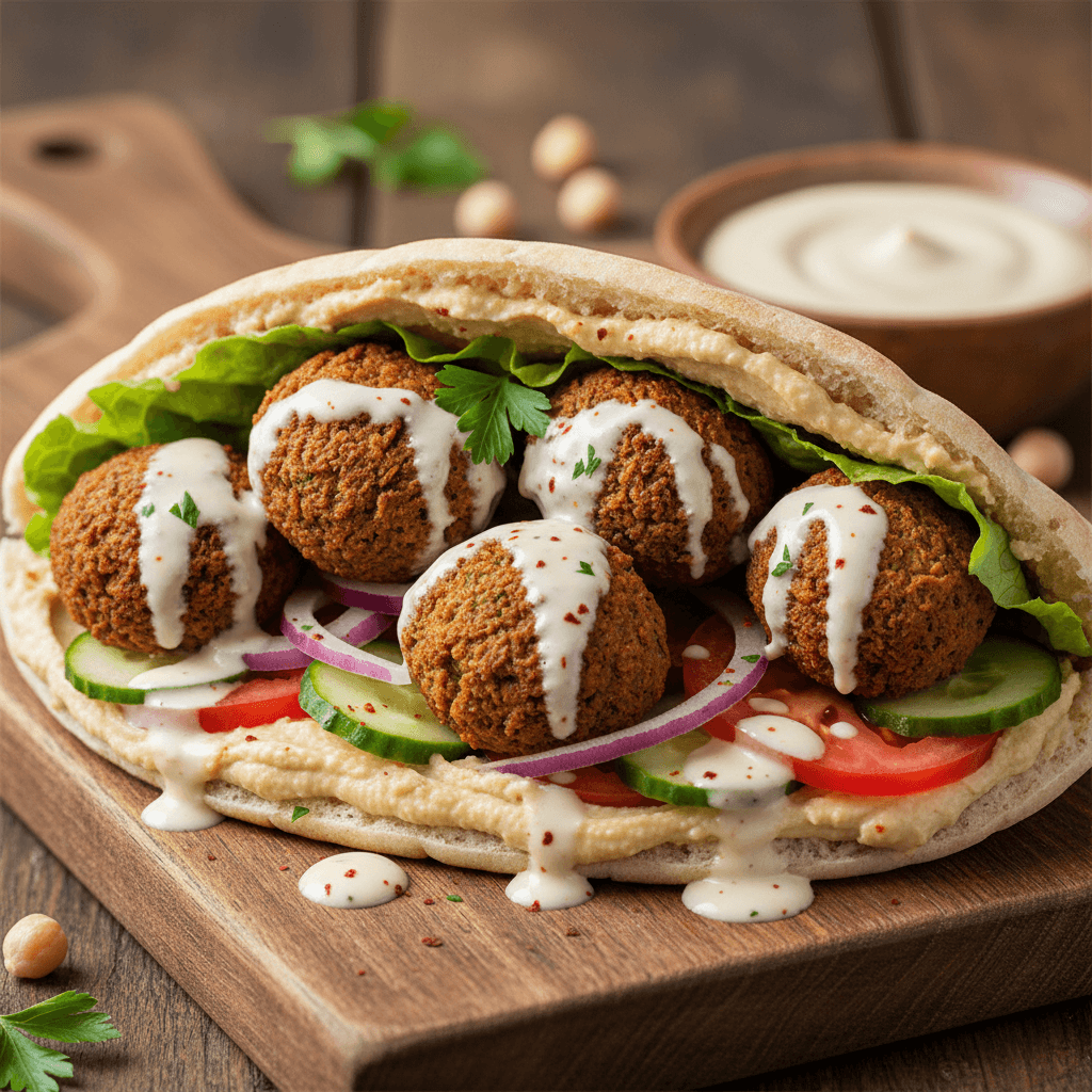 Falafel-Sandwich